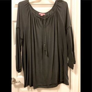 🚩BLACK BOHO TUNIC